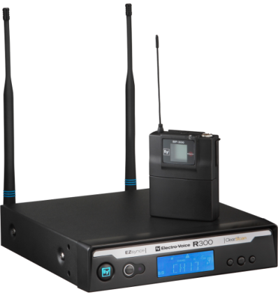 Electro-Voice R300-L/A - Micrófono inalámbrico de solapa profesional