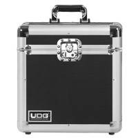 UDG U93017SL - Estuche para 80 vinilos de 12" plateado
