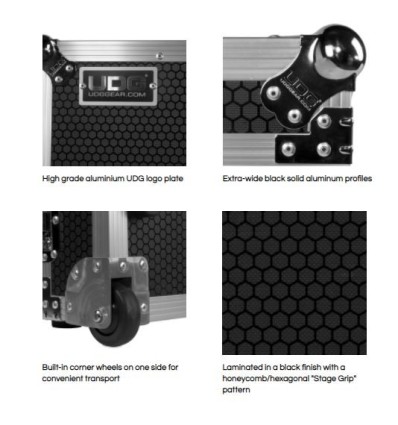 UDG U93013BL - Flight Case Multiformato XL Negro para DJs