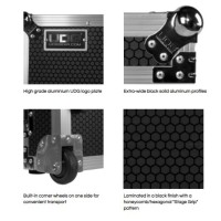 UDG U93013BL - Flight Case Multiformato XL Negro para DJs