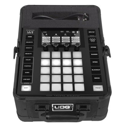 UDG U93019BL - Flight case rígido para Wolfmix W1