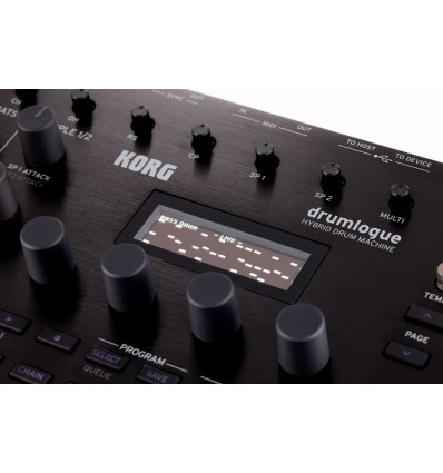 KORG Drumlogue - Caja de ritmos híbrida analógica y digital