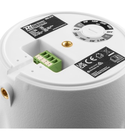 POWER DYNAMICS 952.516 PDS65W ALTAVOZ COLGANTE 100V 6,5” BLANCO