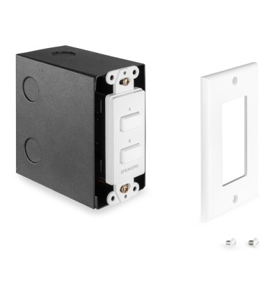 POWER DYNAMICS 952.563 PDWS2 SELECTOR ALTAVOCES POR PULSADOR A/B