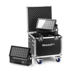 BEAMZ 150.154 FLC5402 FLIGHTCASE PARA 2 PIEZAS STAR-COLOR 540