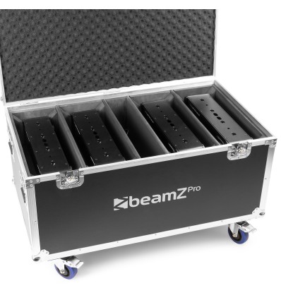 BEAMZ 150.155 FLC5404 FLIGHTCASE PARA 4 PIEZAS STAR-COLOR 540