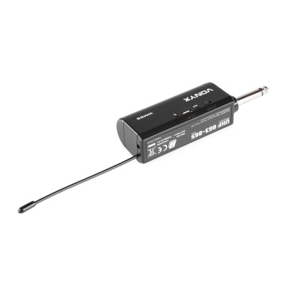 VONYX 179.211 WM552 MICRÓFONO INALÁMBRICO UHF DUAL PLUG-AND-PLAY