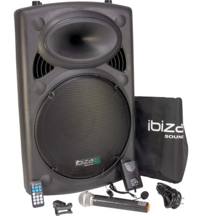 IBIZA SOUND PORT15UHF-BT