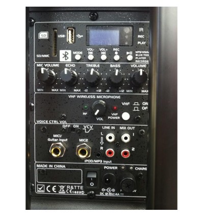 IBIZA SOUND PORT8VHF-BT