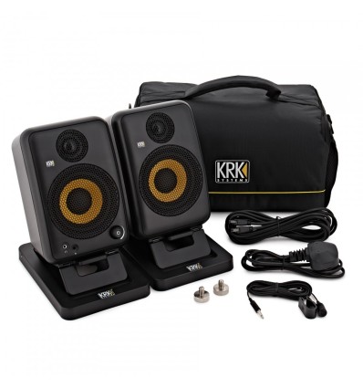 KRK GoAux 4 - Monitores de estudio portátiles con Bluetooth