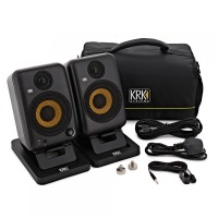 KRK GoAux 4 - Monitores de estudio portátiles con Bluetooth
