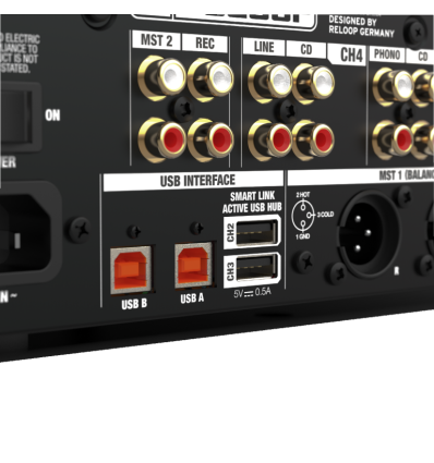 Reloop RMX-95 - Mezclador DJ digital 4+1 con doble interfaz USB