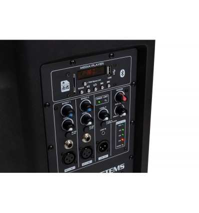 PPC-082B sistema de sonido de altura regulable.