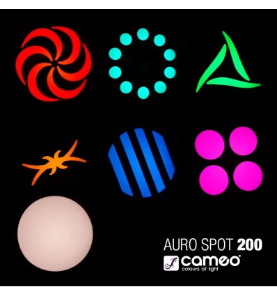 Cameo AURO SPOT 200 | Cabeza móvil LED 100W profesional