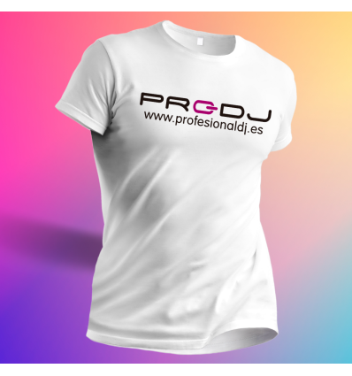 CAMISETA PRO-DJ BLANCA | Al mejor precio