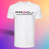 CAMISETA PRO-DJ BLANCA | Al mejor precio