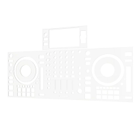 TOPDJ Skin Denon SC Live 4, protector transparente