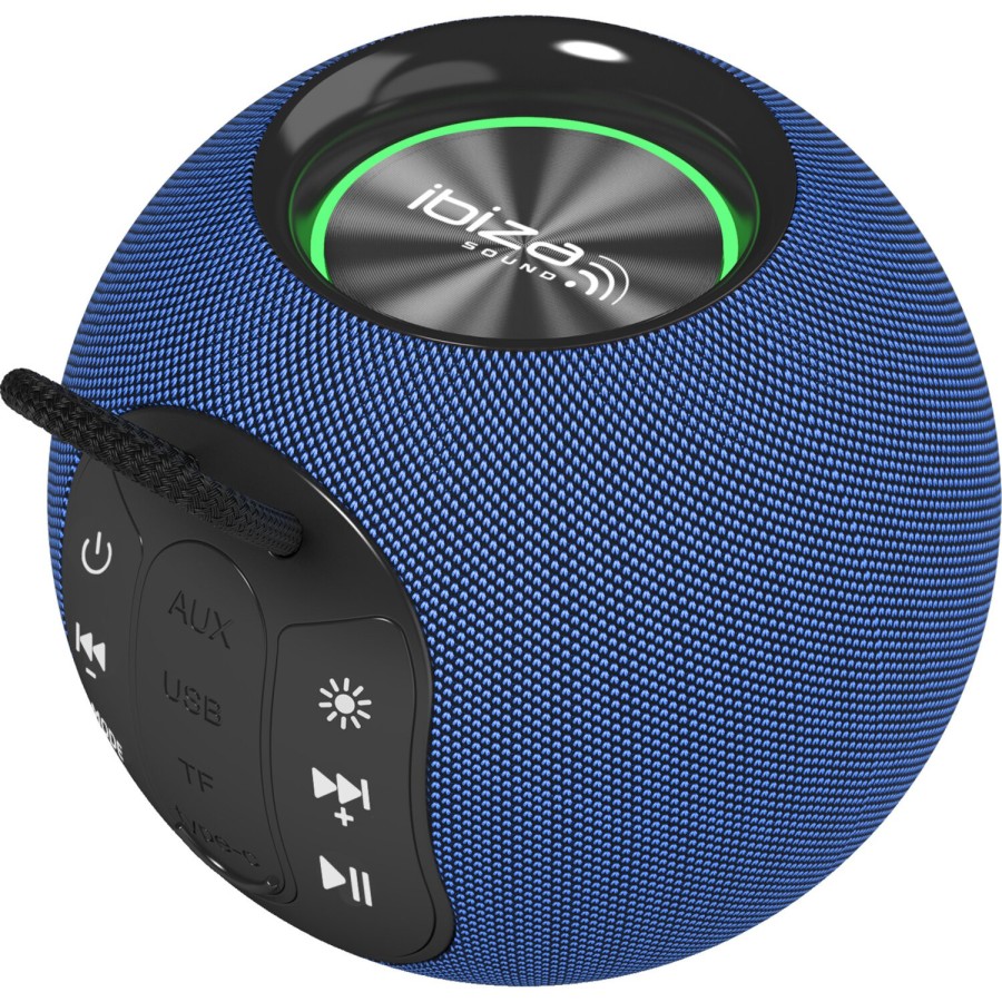 Altavoz portátil inalámbrico Bluetooth con sonido estéreo, graves  profundos, ligero para exteriores, interiores, viajes, playa, camping