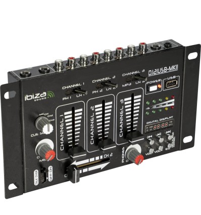 ≫ Comprar IBIZA SOUND DJ21USB-MKII - 49.90 € | PROFESIONAL DJ®