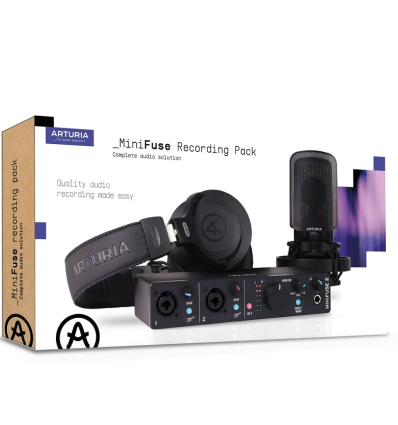 ARTURIA MINIFUSE RECORDING PACK BLACK