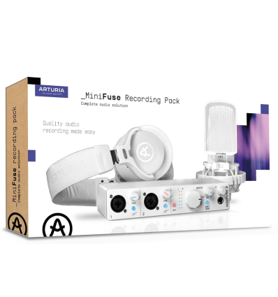 ARTURIA MINIFUSE RECORDING PACK WHITE
