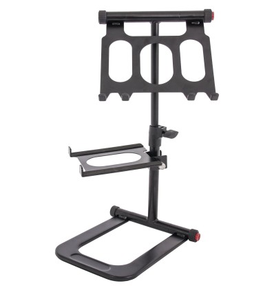 Doble Soporte para Pc, portátil y monitor, para Rack DJ