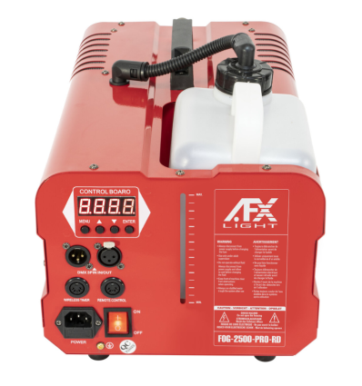 ≫ Comprar AFX FOG-2500-PRO-RD - 289.90 € | Profesional DJ®