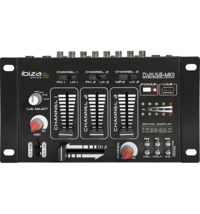 IBIZA SOUND DJ21USB-MKII