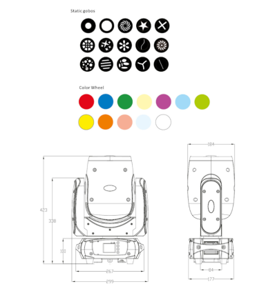 ≫ Comprar AFX BEAM-100LED-MKII - 799.90 € | Profesional DJ®