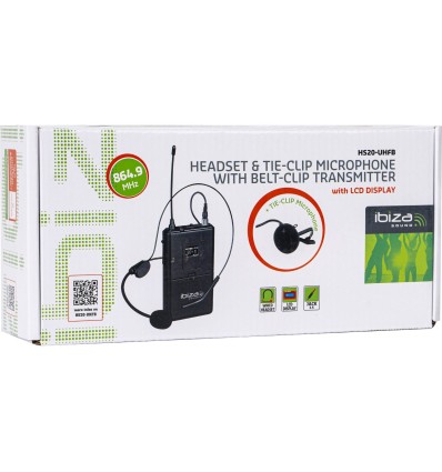 ≫ Comprar IBIZA SOUND HS20-UHFB - 49.9 € | PROFESIONAL DJ®
