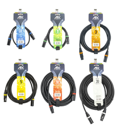 ≫ Comprar AFX DMX-XLRF-XLRM-10 - 20.90 € | Profesional DJ®