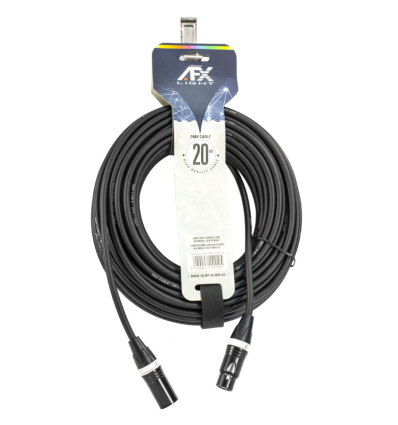 ≫ Comprar AFX DMX-XLRF-XLRM-20 - 39.90 € | Profesional DJ®