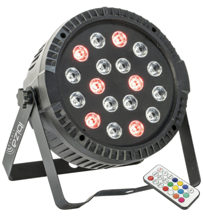 ≫ Comprar IBIZA LIGHT THINPAR-18X1W - 39.90 € | Profesional DJ®