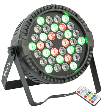 ≫ Comprar IBIZA LIGHT THINPAR36X1-RGBW - 54.90 € | Profesional DJ®