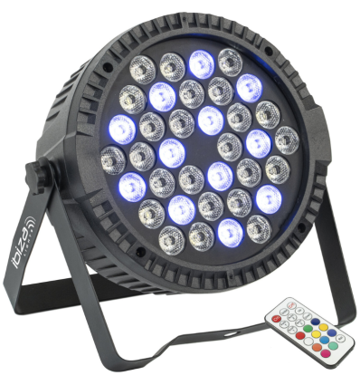 ≫ Comprar IBIZA LIGHT THINPAR36X1-RGBW - 54.90 € | Profesional DJ®