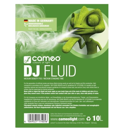 CAMEO DJ FLUID 10 L