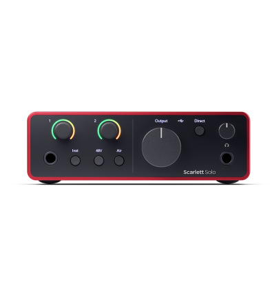 FOCUSRITE SCARLETT SOLO 4TH GEN