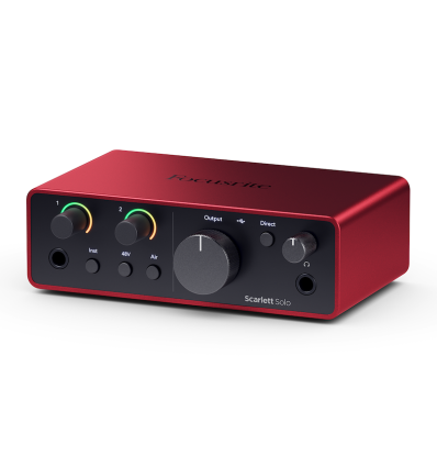FOCUSRITE SCARLETT SOLO 4TH GEN
