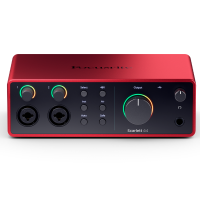 Focusrite Scarlett 4i4 4th Gen | Interfaz audio 4 entradas 4 salidas