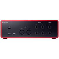 Focusrite Scarlett 4i4 4th Gen | Interfaz audio 4 entradas 4 salidas