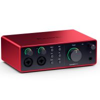 Focusrite Scarlett 4i4 4th Gen | Interfaz audio 4 entradas 4 salidas