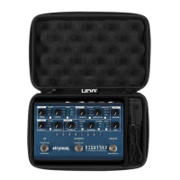 UDG U8497BL CREATOR STRYMON TIMELINE/ BIGSKY/ MOBIUS/ NIGHTSKY HARDCASE BLACK