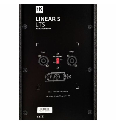 Altavoz Pasivo HK Audio L5 LTS 600W Largo Alcance Profesional