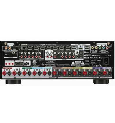 Denon AVC-X4800H BK - Amplificador AV 9.4 canales con 8K y HEOS