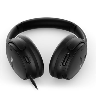 BOSE QUIETCOMFORT HEADPHONES BLACK