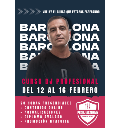 CURSO DJ PROFESIONAL BARCELONA