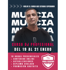 CURSO DJ PROFESIONAL MURCIA