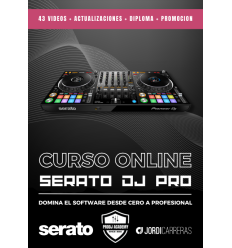 CURSO ONLINE DJ PROFESIONAL SERATO DJ PRO JORDI CARRERAS PRODJ ACADEMY PROFESIONALDJ ACADEMIA