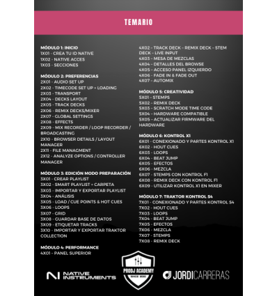 CURSO ONLINE TRAKTOR PRO 3 (52 Vídeos)