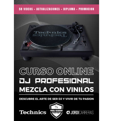 CURSO ONLINE DJ PROFESIONAL MEZCLA...